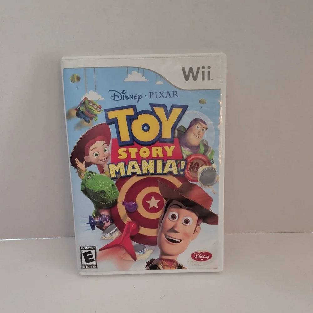 Disney Pixar Toy Story Mania Nintendo Wii Video Game RVL P R51E 2009